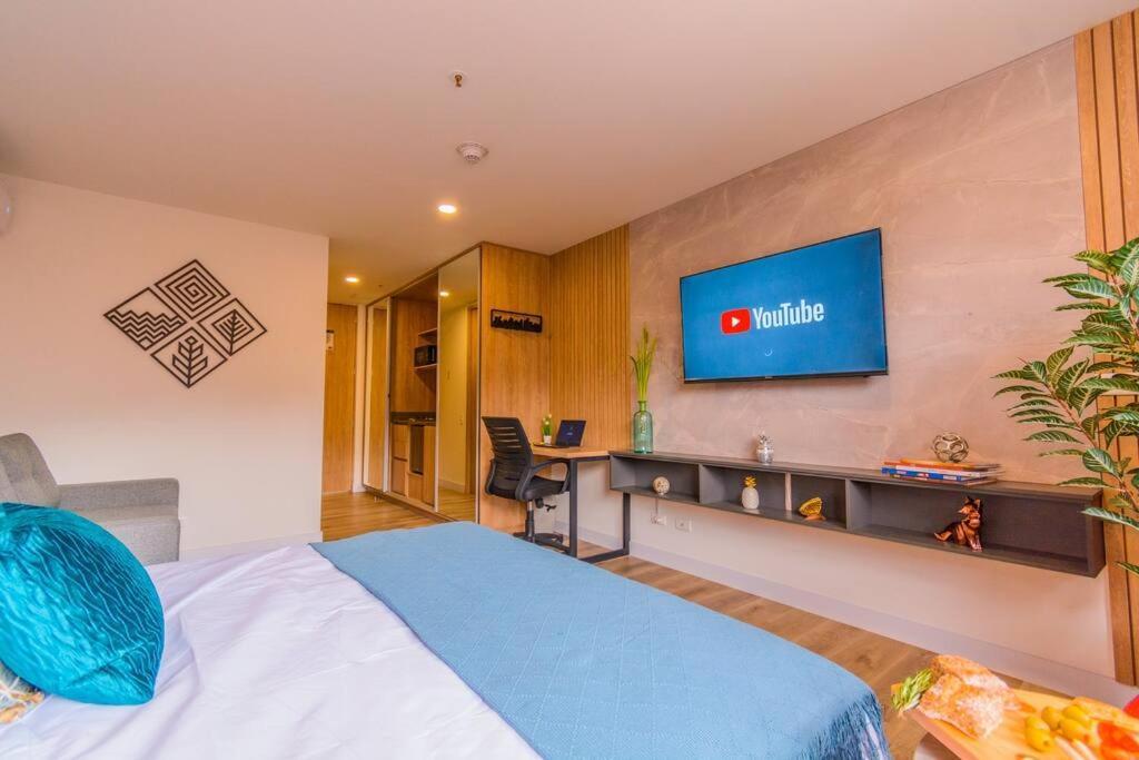 Luxury Suite In El Poblado Co-Work, Gym, Fast Wifi Medellin Ngoại thất bức ảnh